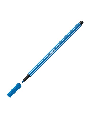  C/10 rotulador stabilo pen 68 azul oscuro nº41 punta 1,omm 